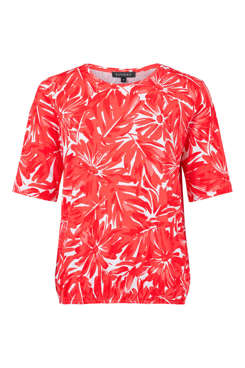 T-SHIRTS Rouge Sunday
